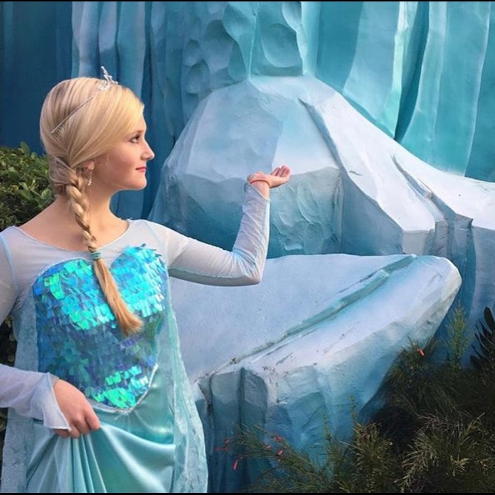 Spirit Halloween Elsa Dress